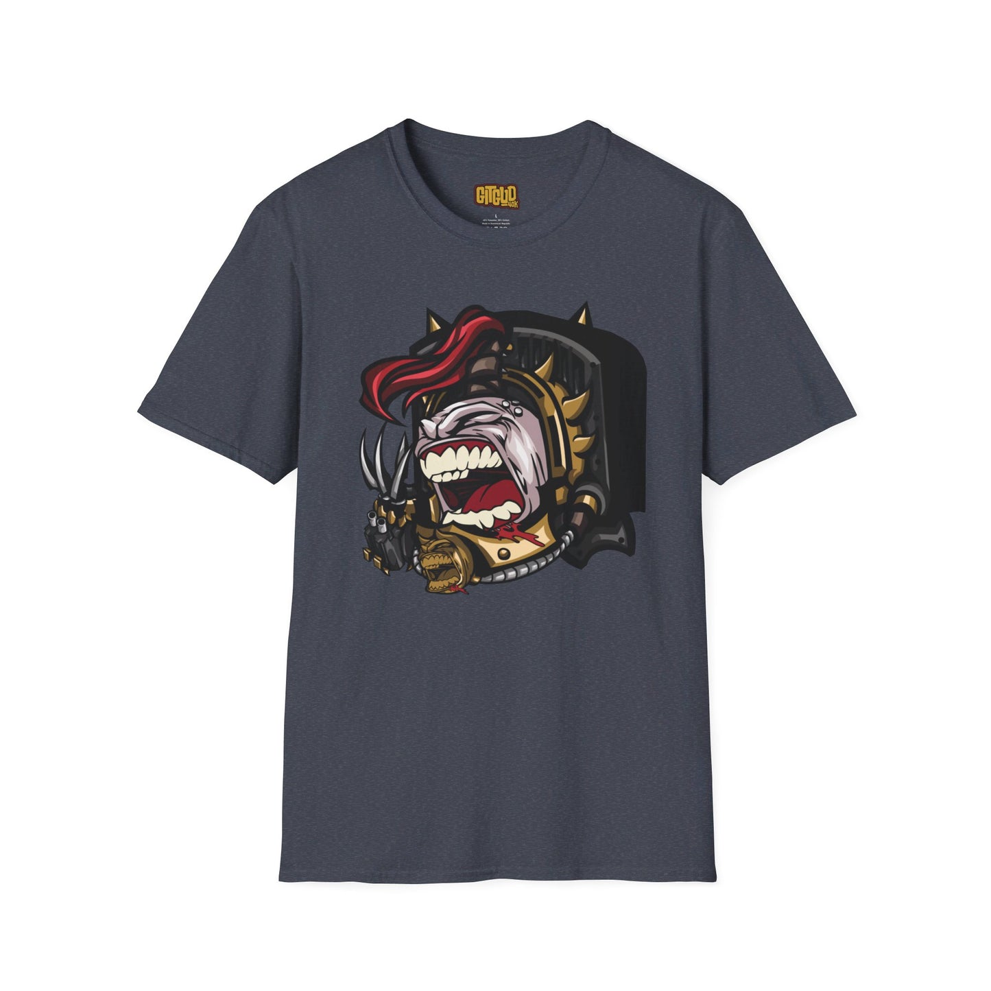 Heavy Metal Backpack Guy Warrior Tee