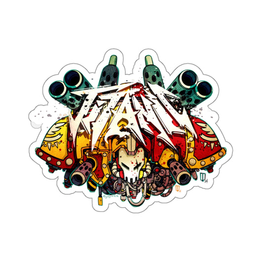 Heavy Metal Titan Sticker