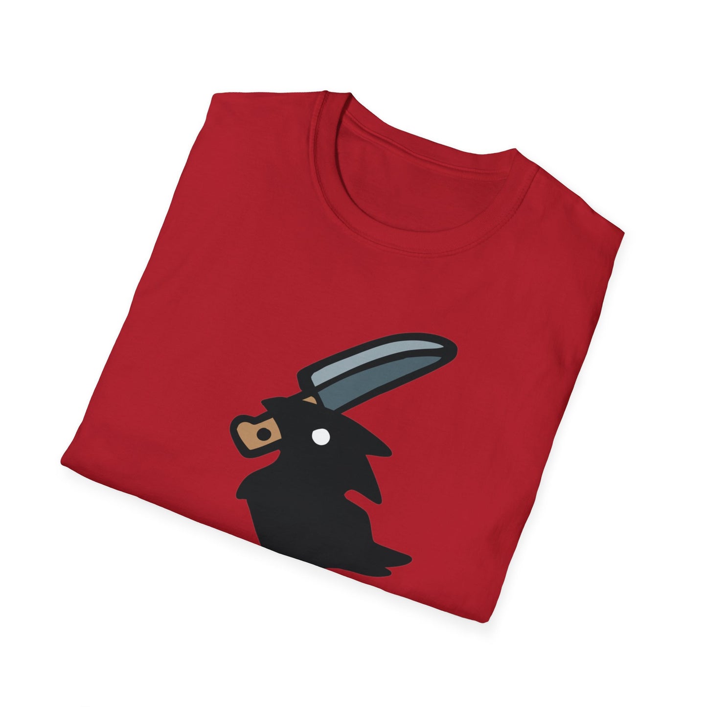 Stabby Crow on a Skull Shirt