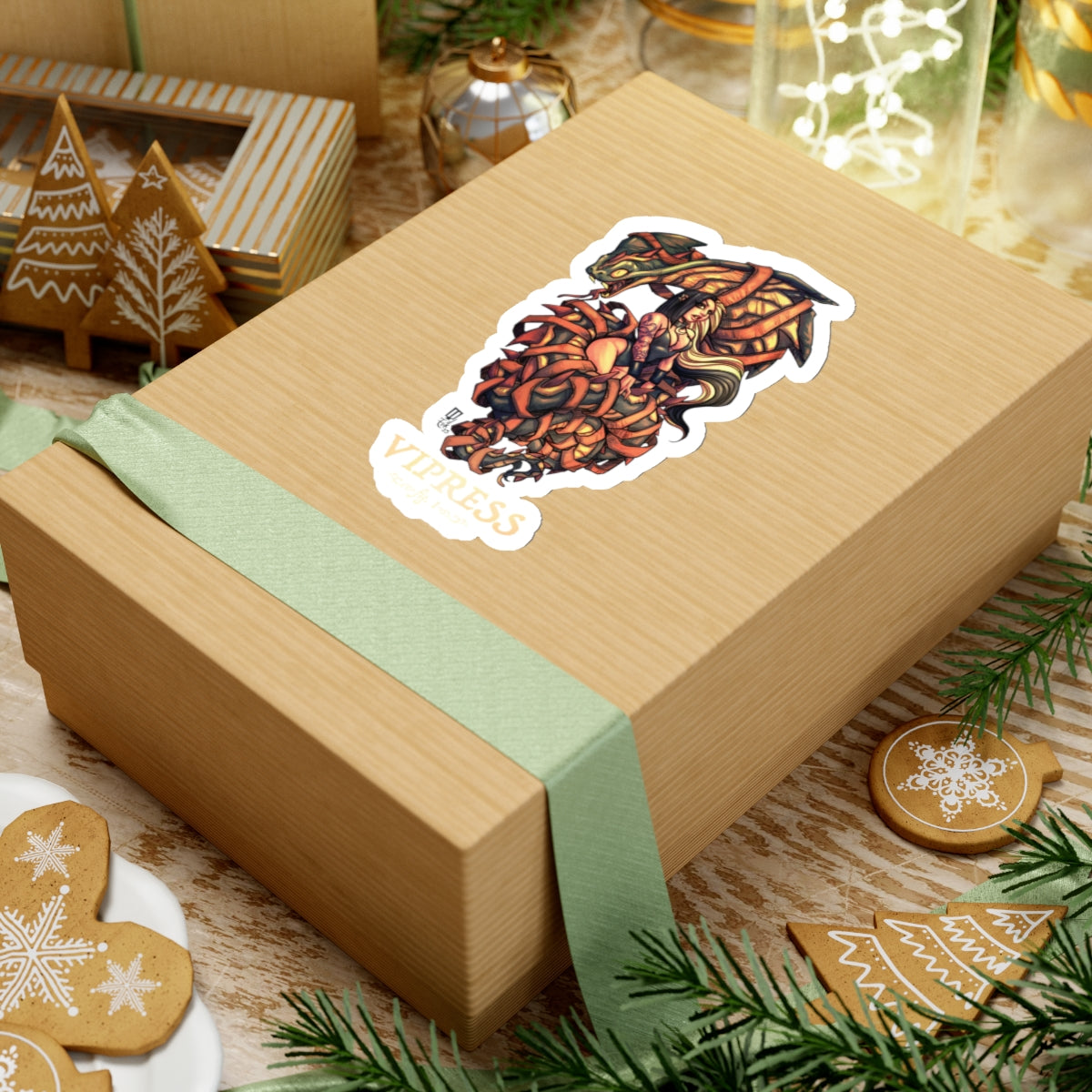 Vipress Snake Sticker