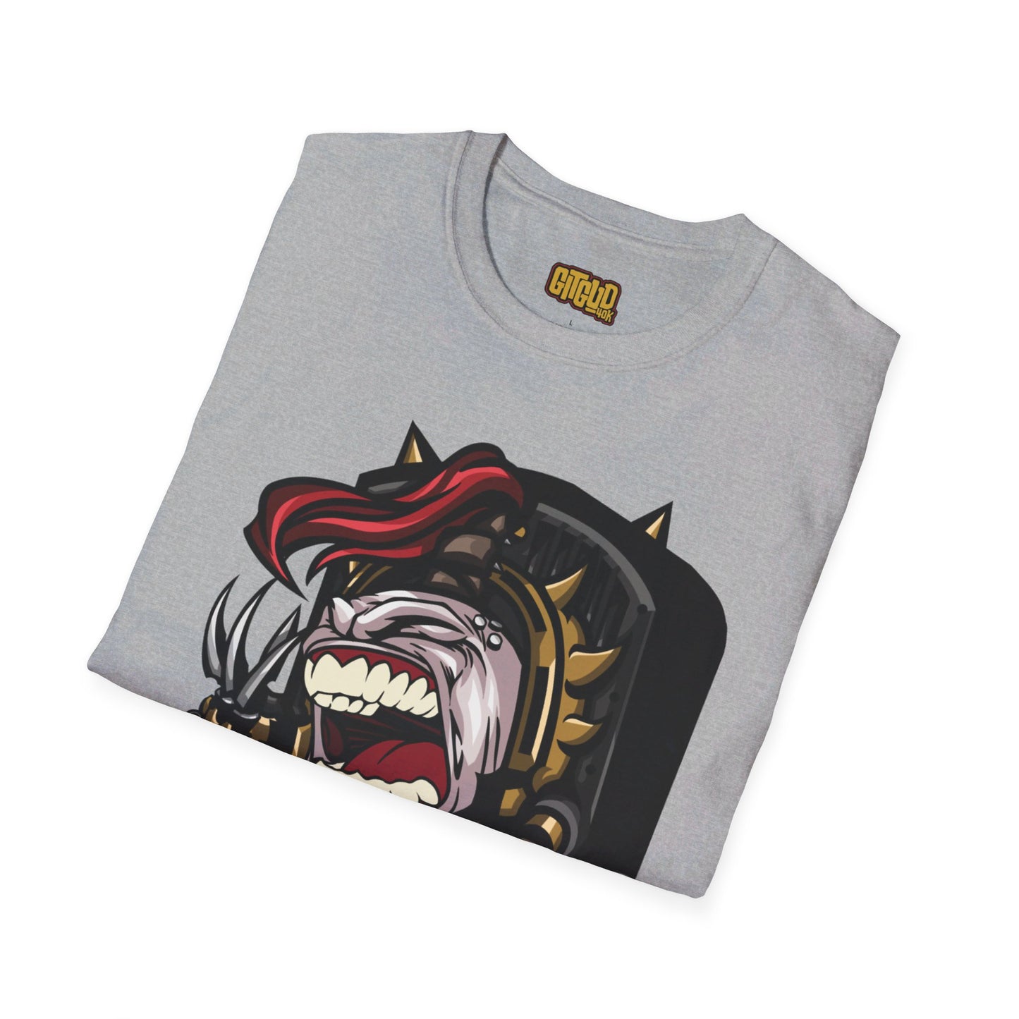 Heavy Metal Backpack Guy Warrior Tee