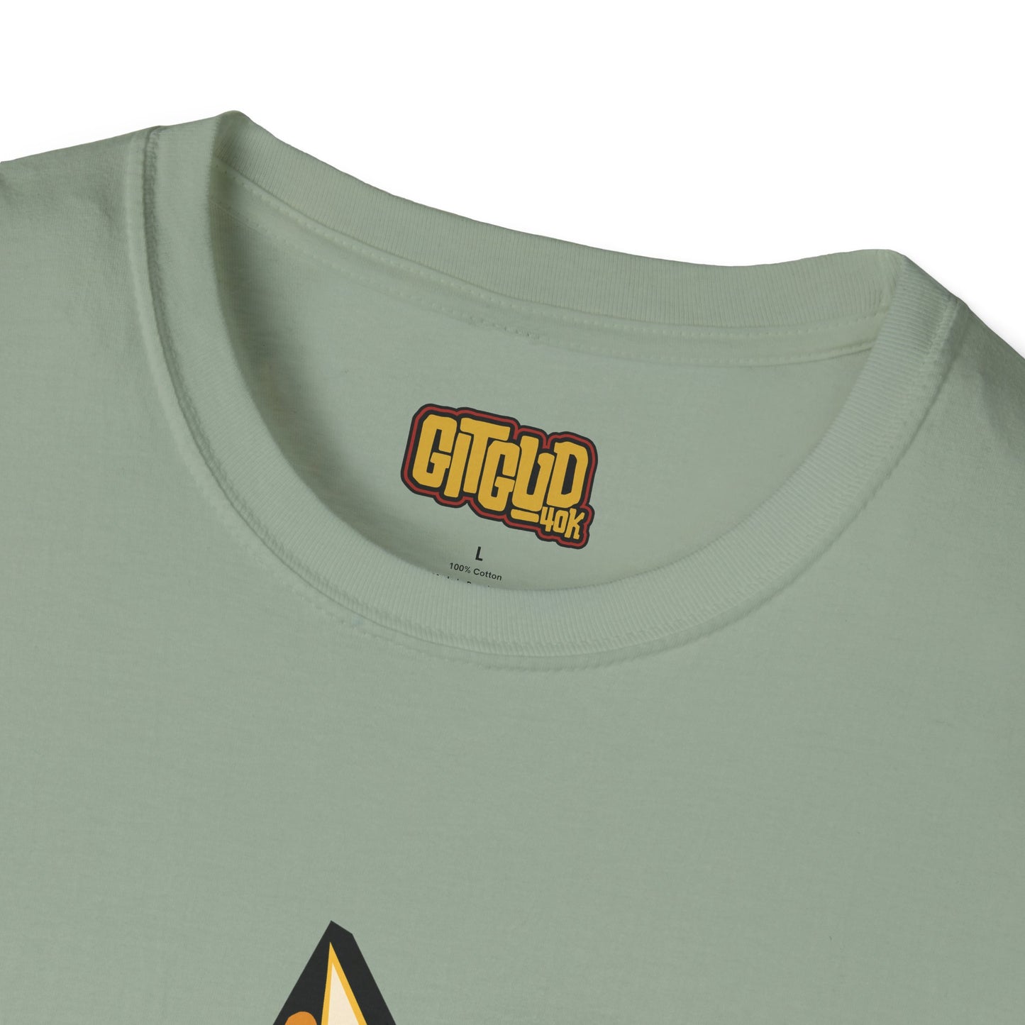 Angry Gold Dude LFG Shirt - Bold Golden Warrior Tee