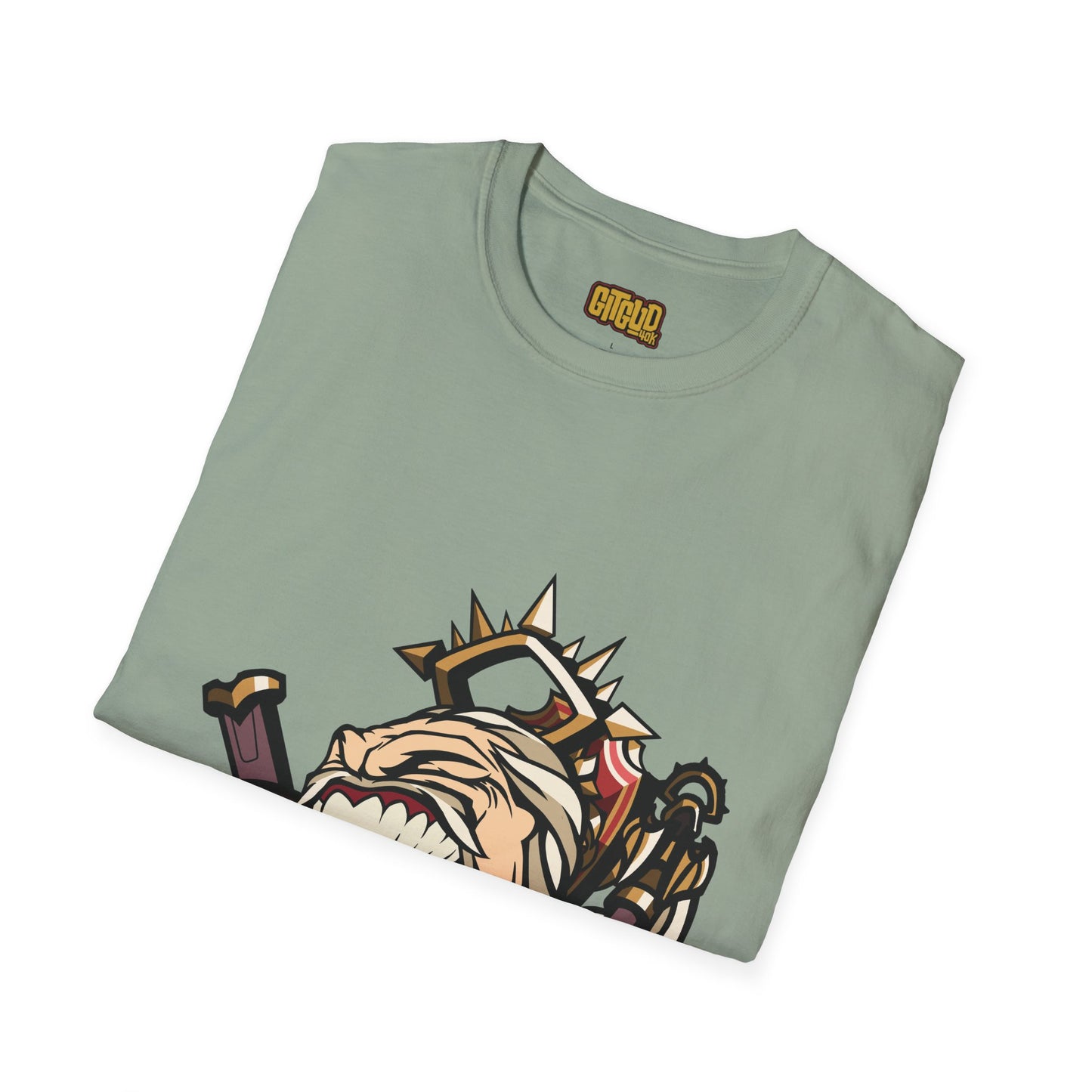 Angry Space King Arthur LFG T-Shirt for Tabletop RPG and Wargaming