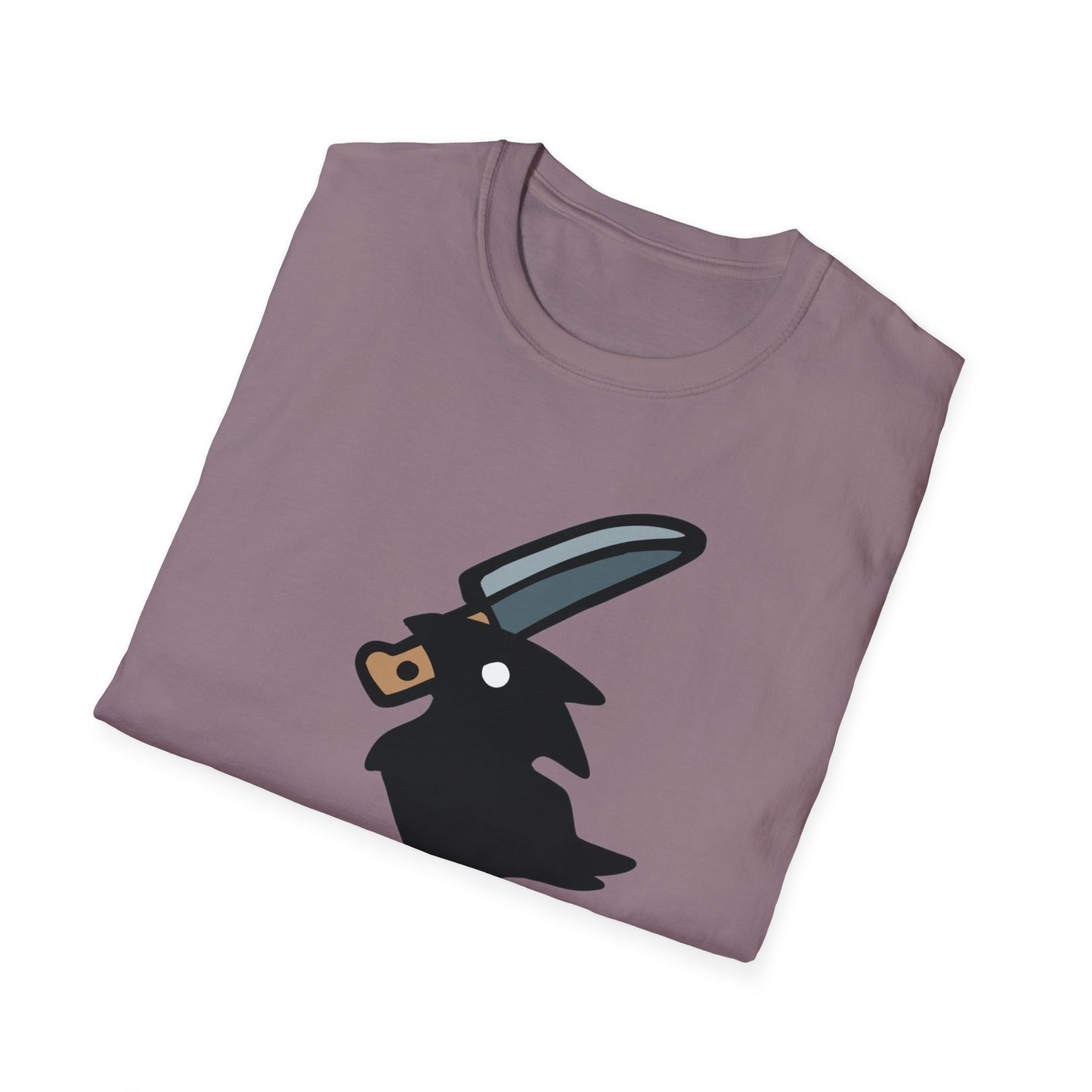Stabby Crow on a Skull Shirt