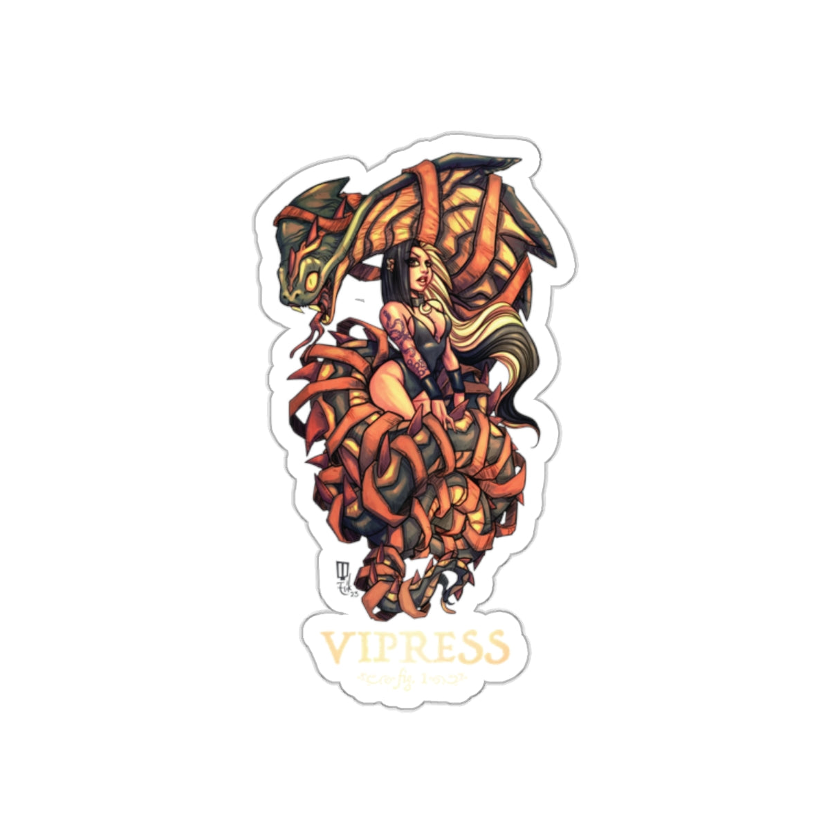 Vipress Snake Sticker