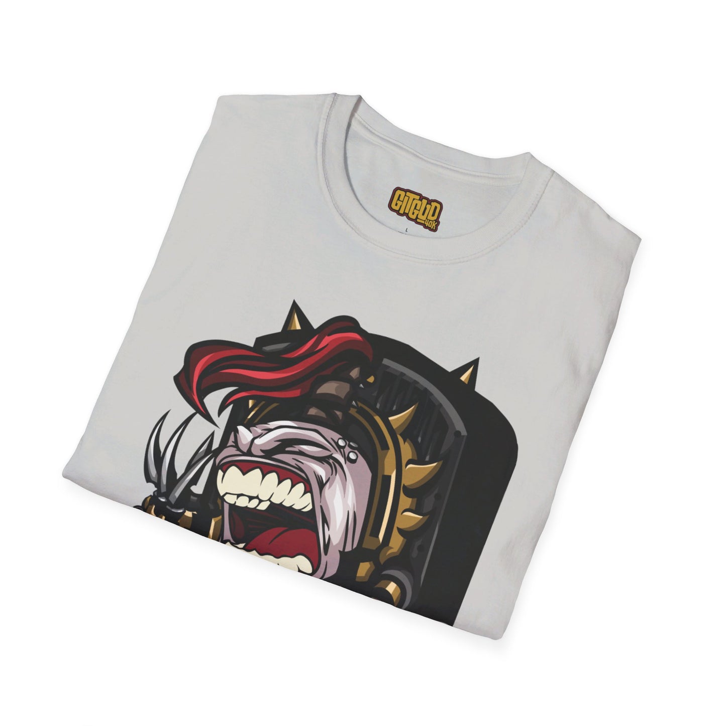 Heavy Metal Backpack Guy Warrior Tee