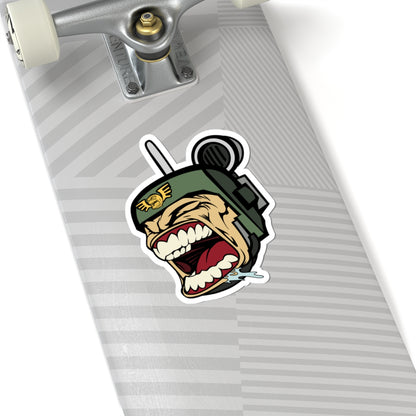 Space Army Grunt Head - Sticker