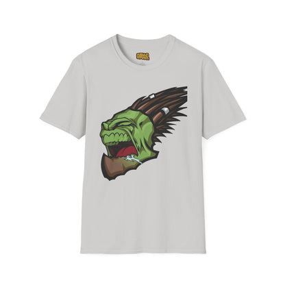 Screaming Cannibal Chicken Alien Shirt