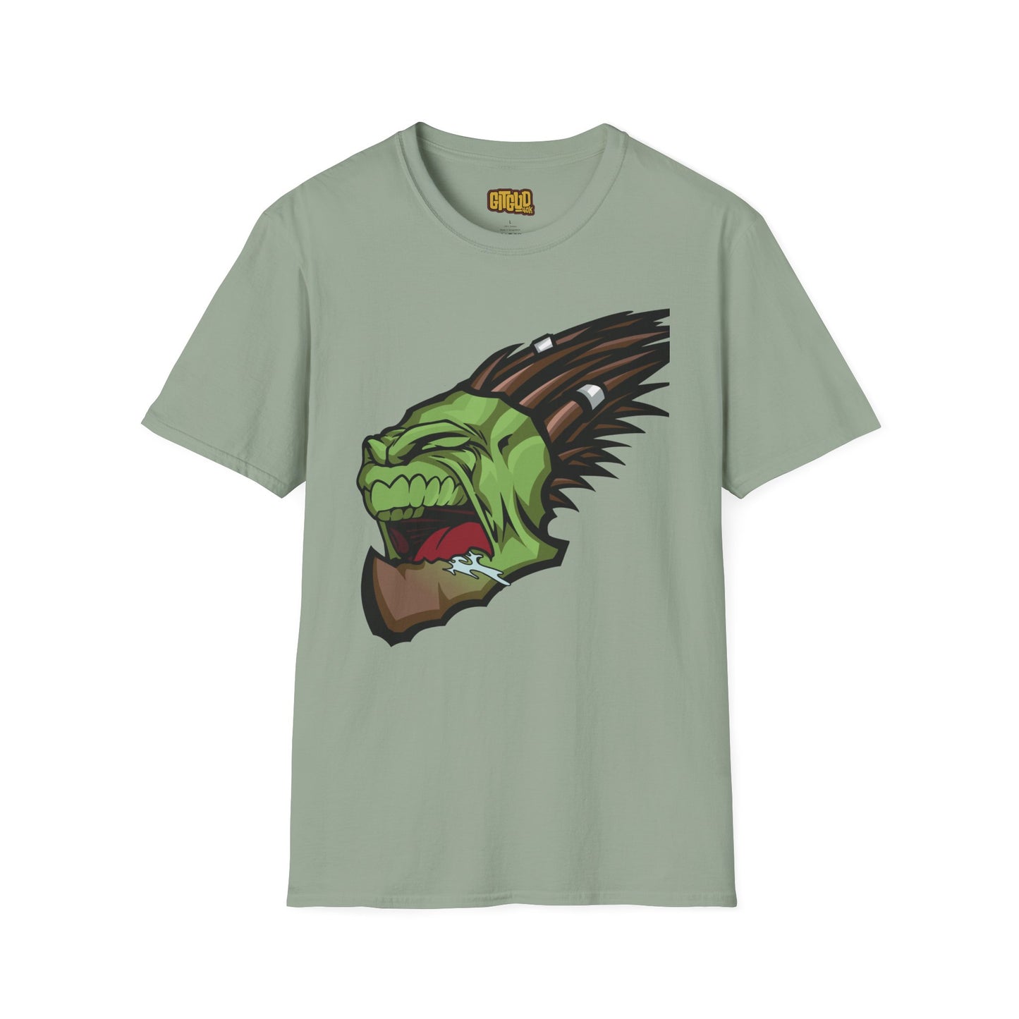 Screaming Cannibal Chicken Alien Shirt