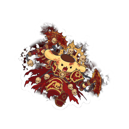 Fuzzy Fury Sticker