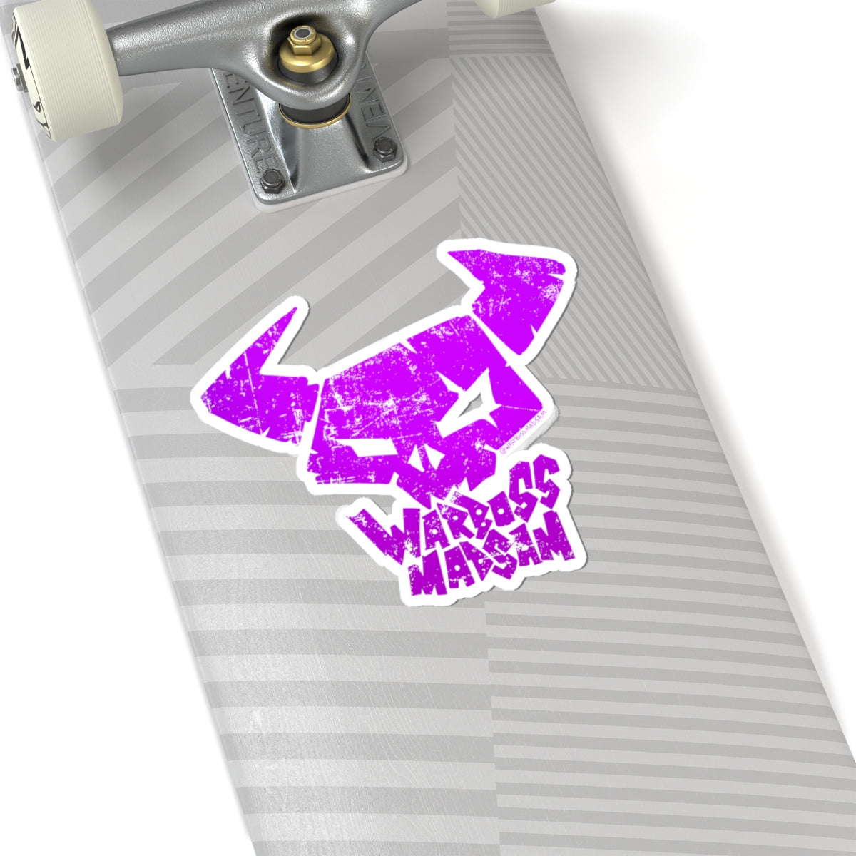 Magenta Warboss MadSam Sticker