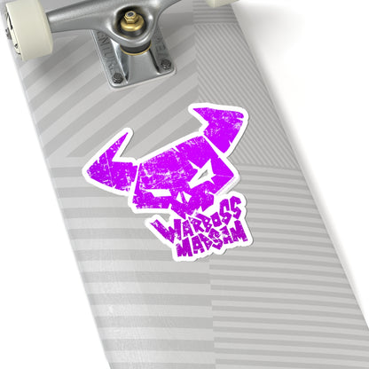 Magenta Warboss MadSam Sticker