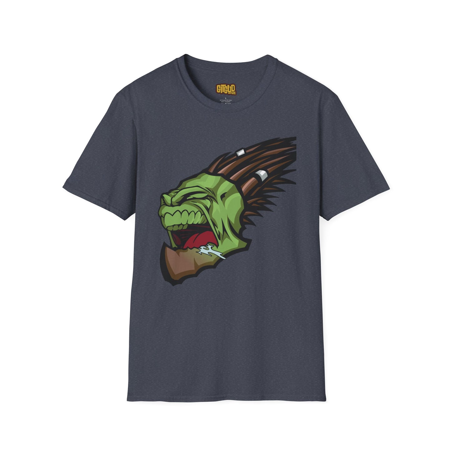Screaming Cannibal Chicken Alien Shirt