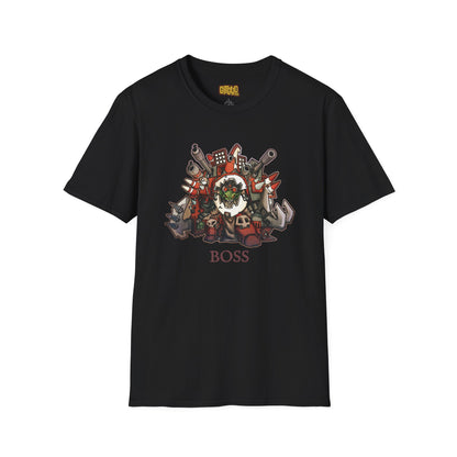 💥 BIG BOSS SMASH – Armored Green Bruiser Tee