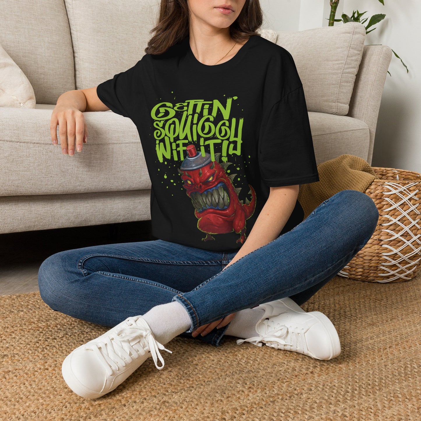 Gettin’ Squiggy Wiff It — Warboss Mad Sam Tshirt