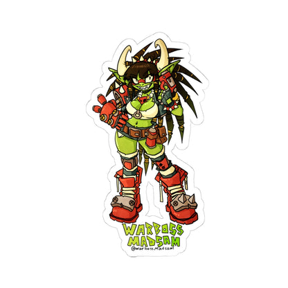Warboss MadSam Orc Sticker