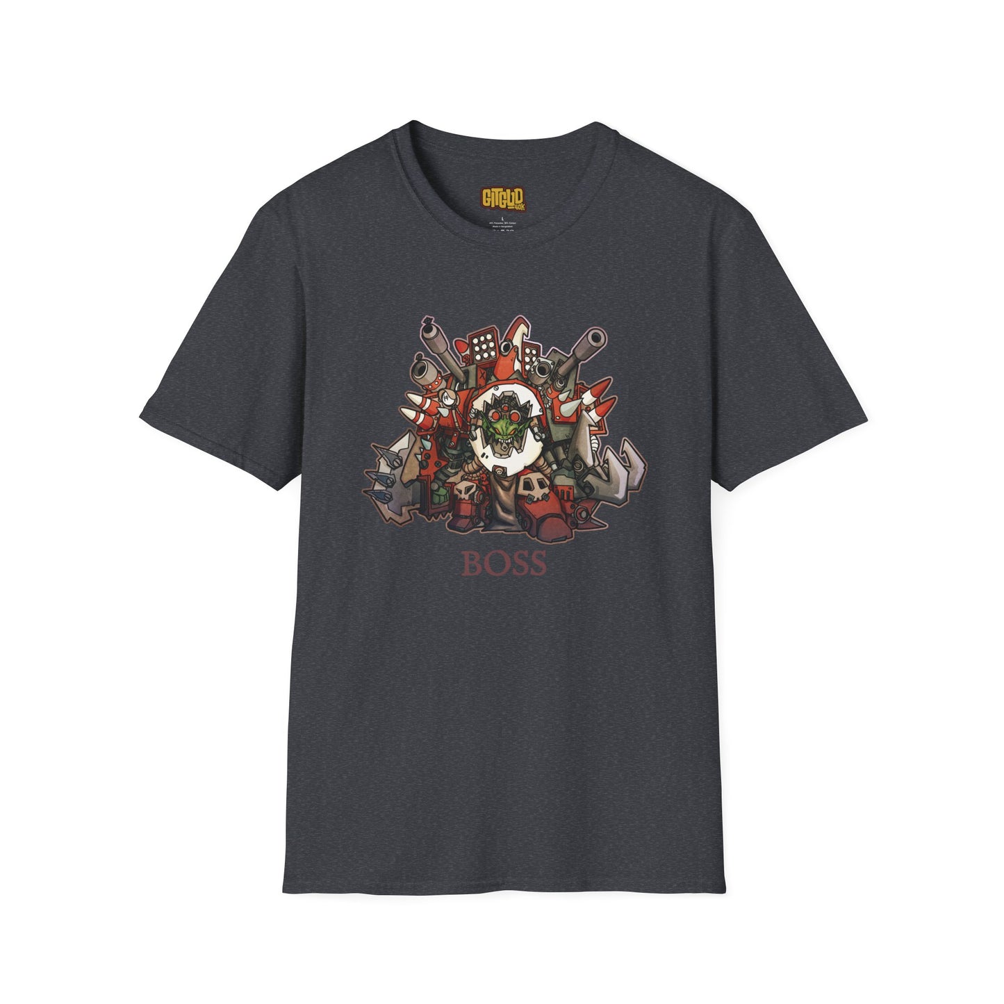 💥 BIG BOSS SMASH – Armored Green Bruiser Tee