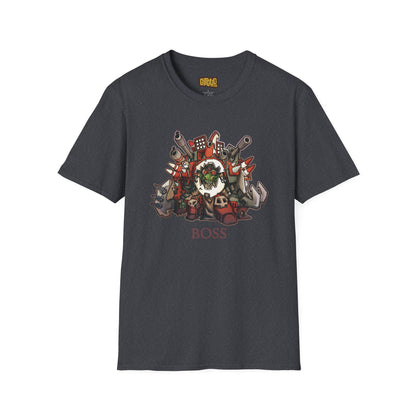 💥 BIG BOSS SMASH – Armored Green Bruiser Tee