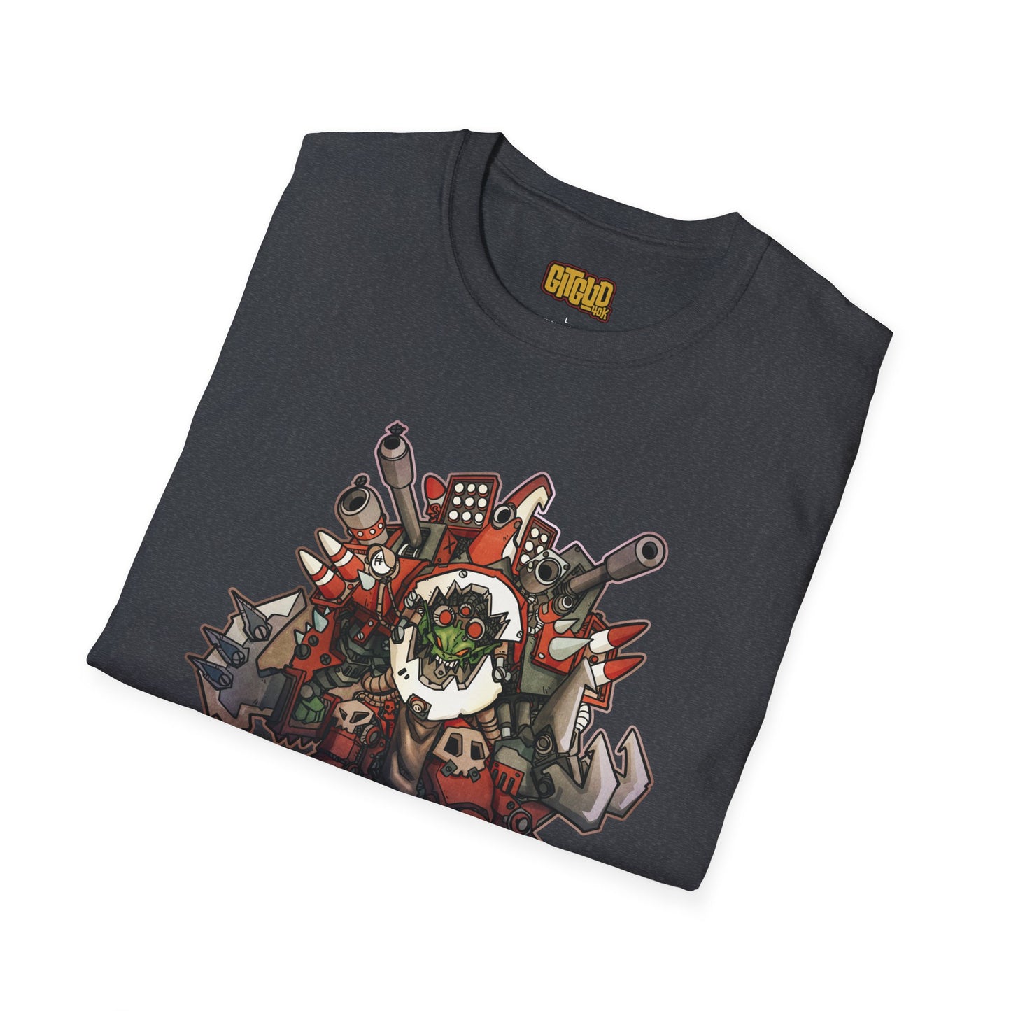 💥 BIG BOSS SMASH – Armored Green Bruiser Tee