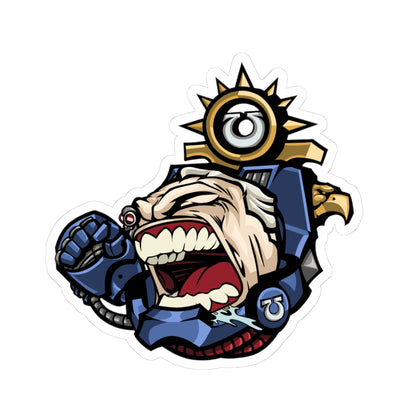 Ultimate Space Soldier Sticker
