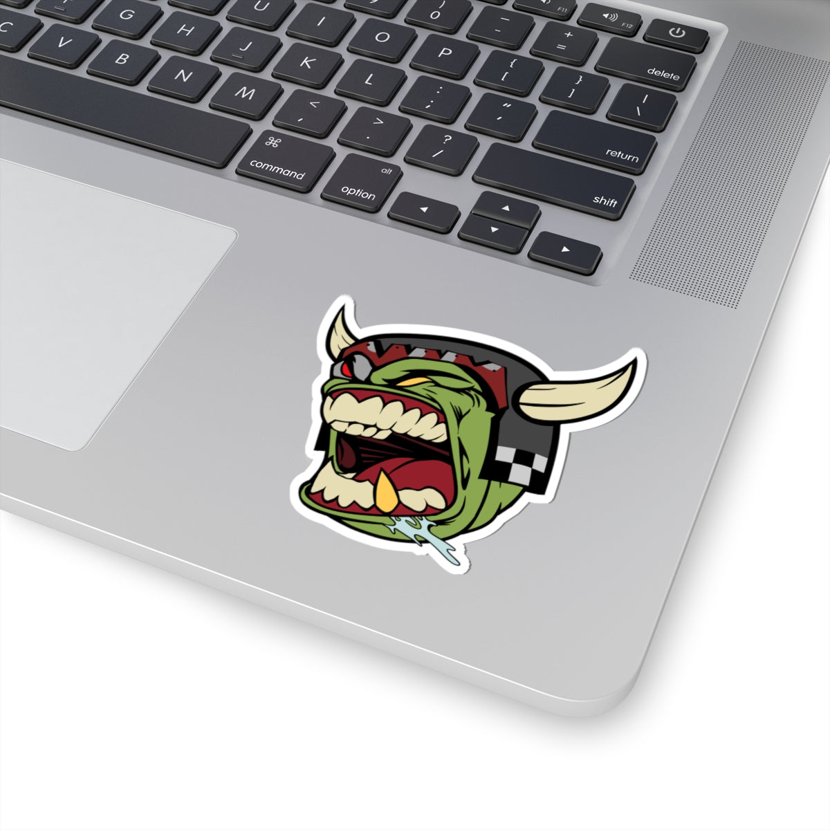 Ornery Green Head - Sticker