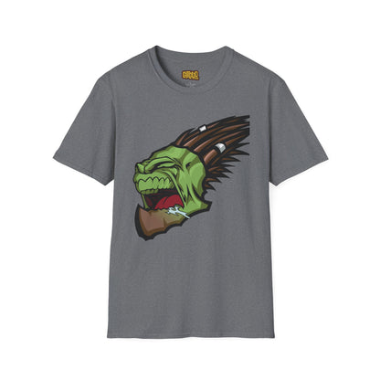 Screaming Cannibal Chicken Alien Shirt