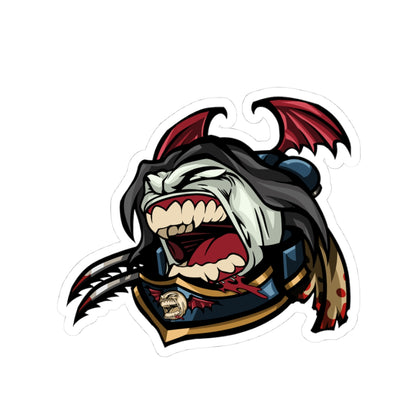 Night Warlord Head - Sticker