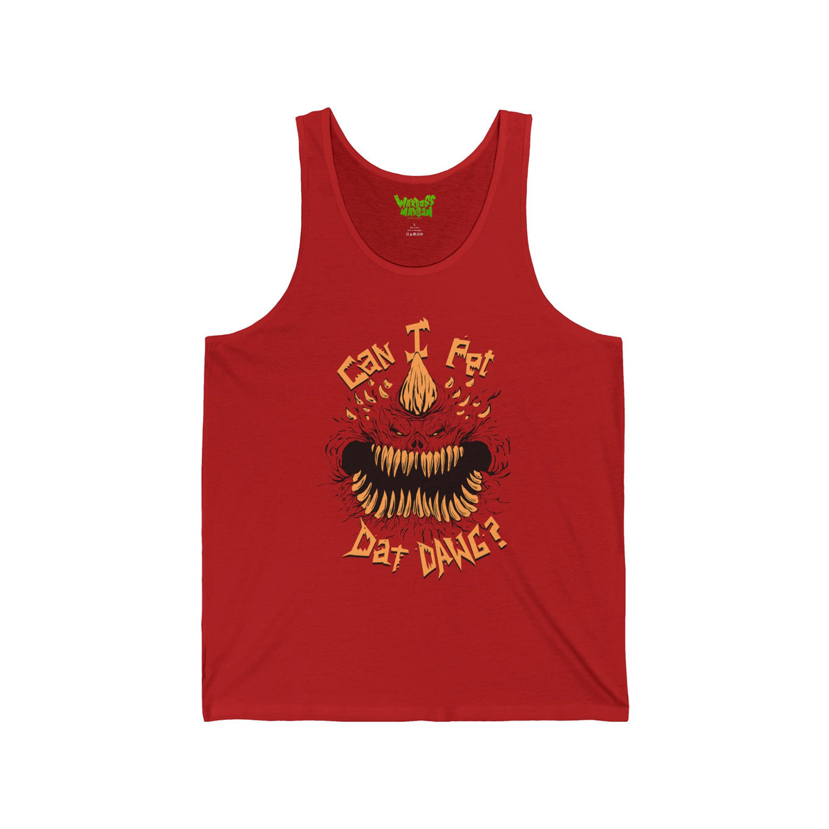 CAN I PET THAT DAWG? — Warboss Mad Sam  - Jersey Tank
