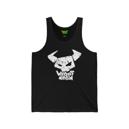White Warboss MadSam Jersey Tank