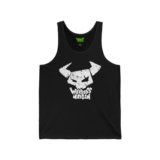 White Warboss MadSam Jersey Tank