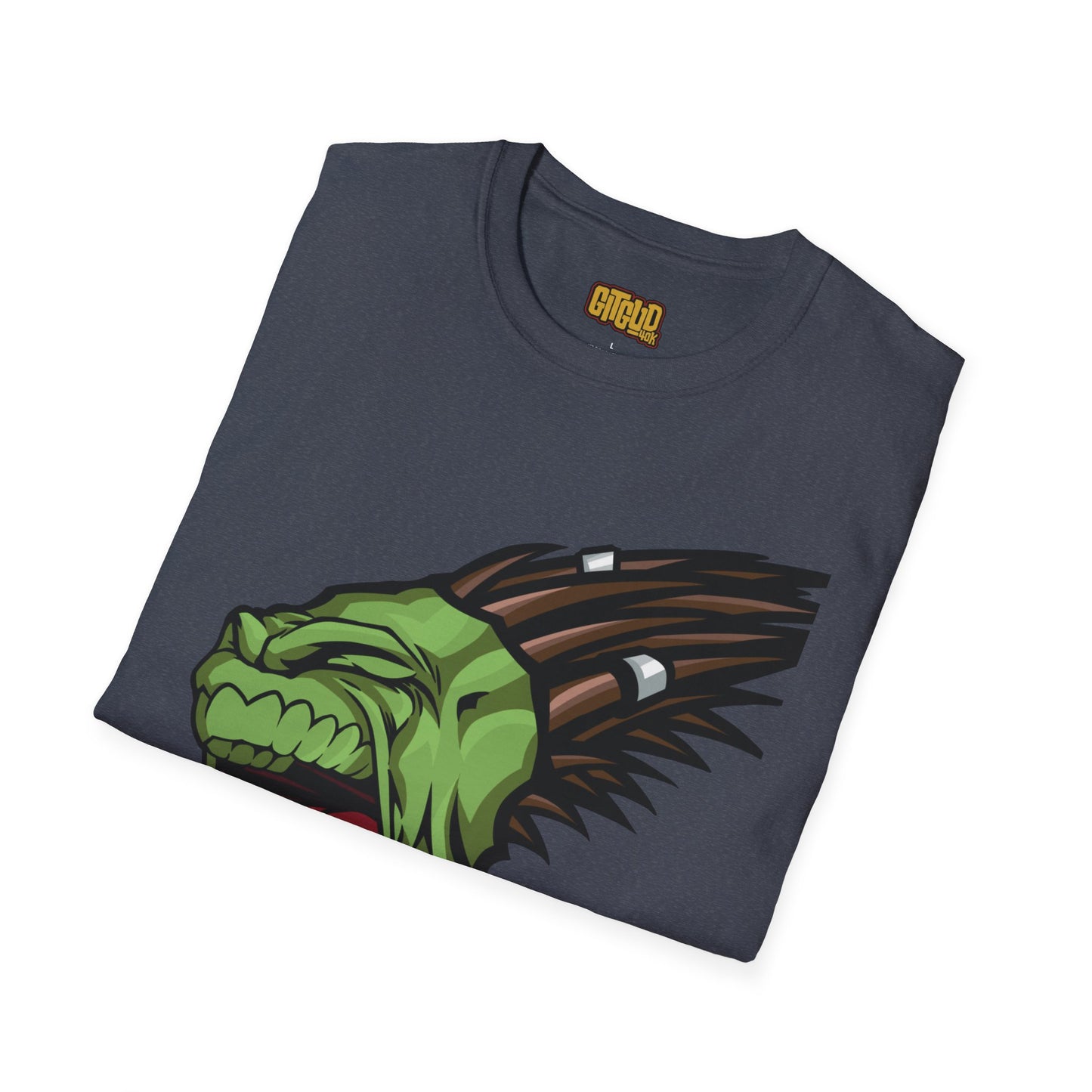 Screaming Cannibal Chicken Alien Shirt