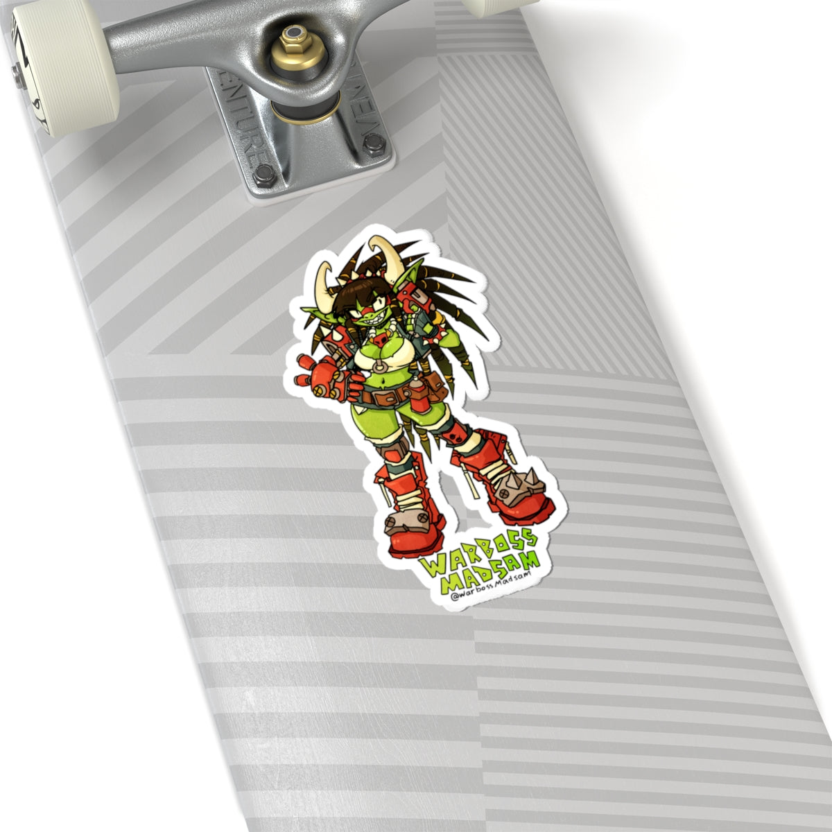 Warboss MadSam Orc Sticker