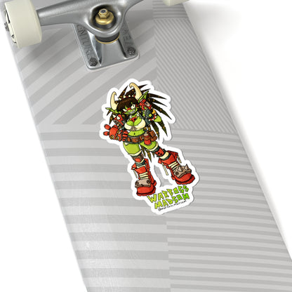 Warboss MadSam Orc Sticker
