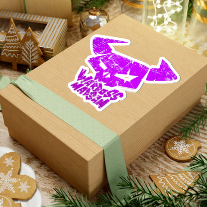 Magenta Warboss MadSam Sticker