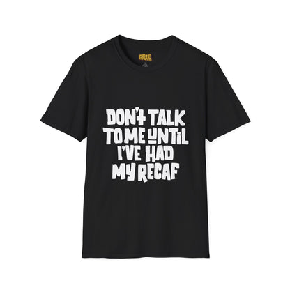 Black and White Recaf Teeshirt