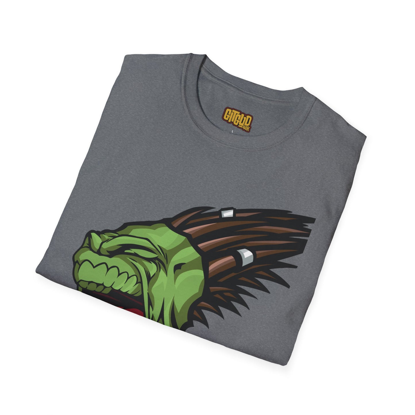 Screaming Cannibal Chicken Alien Shirt