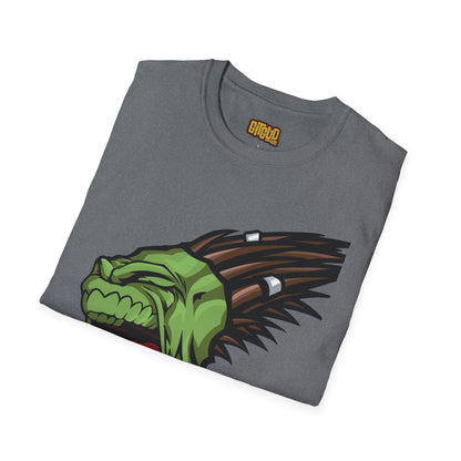 Screaming Cannibal Chicken Alien Shirt