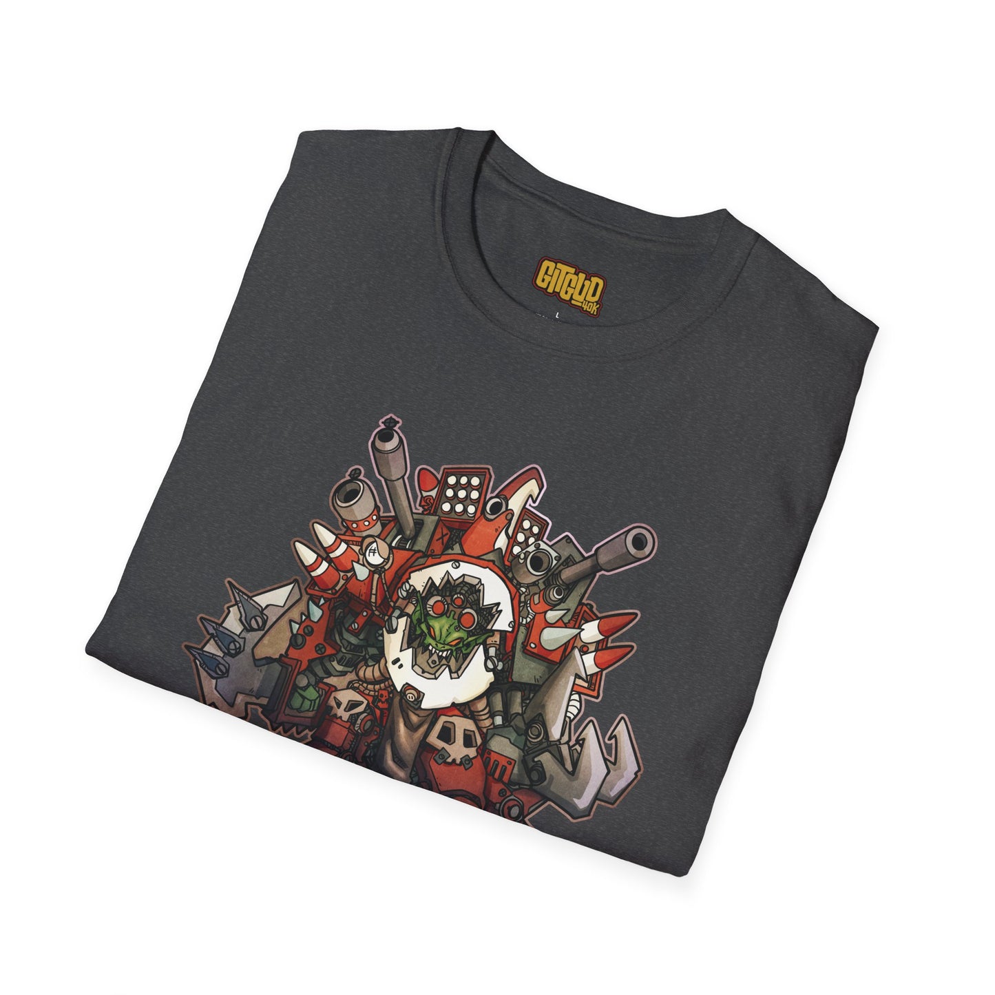💥 BIG BOSS SMASH – Armored Green Bruiser Tee