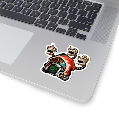 Gadget Fanatic Head - Sticker