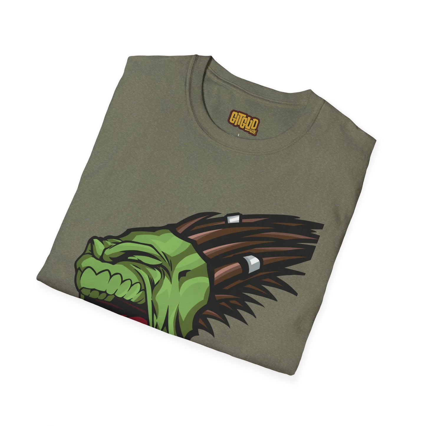 Screaming Cannibal Chicken Alien Shirt