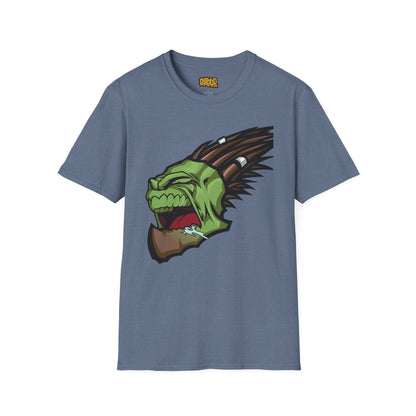 Screaming Cannibal Chicken Alien Shirt