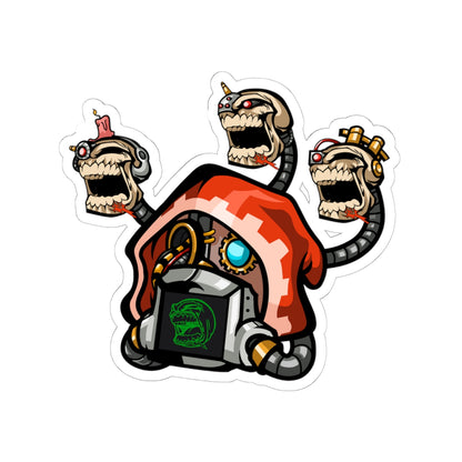 Gadget Fanatic Head - Sticker