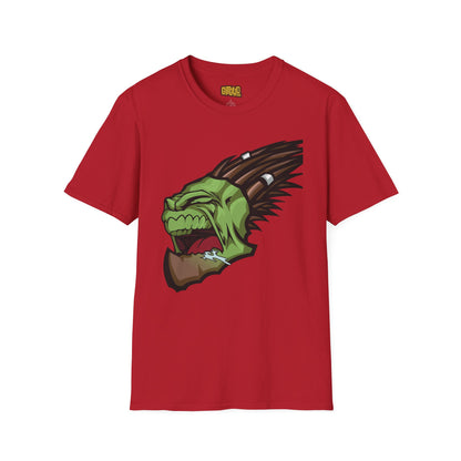 Screaming Cannibal Chicken Alien Shirt