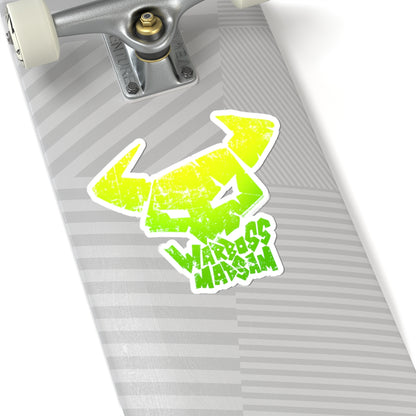 Warboss MadSam Skull Sticker