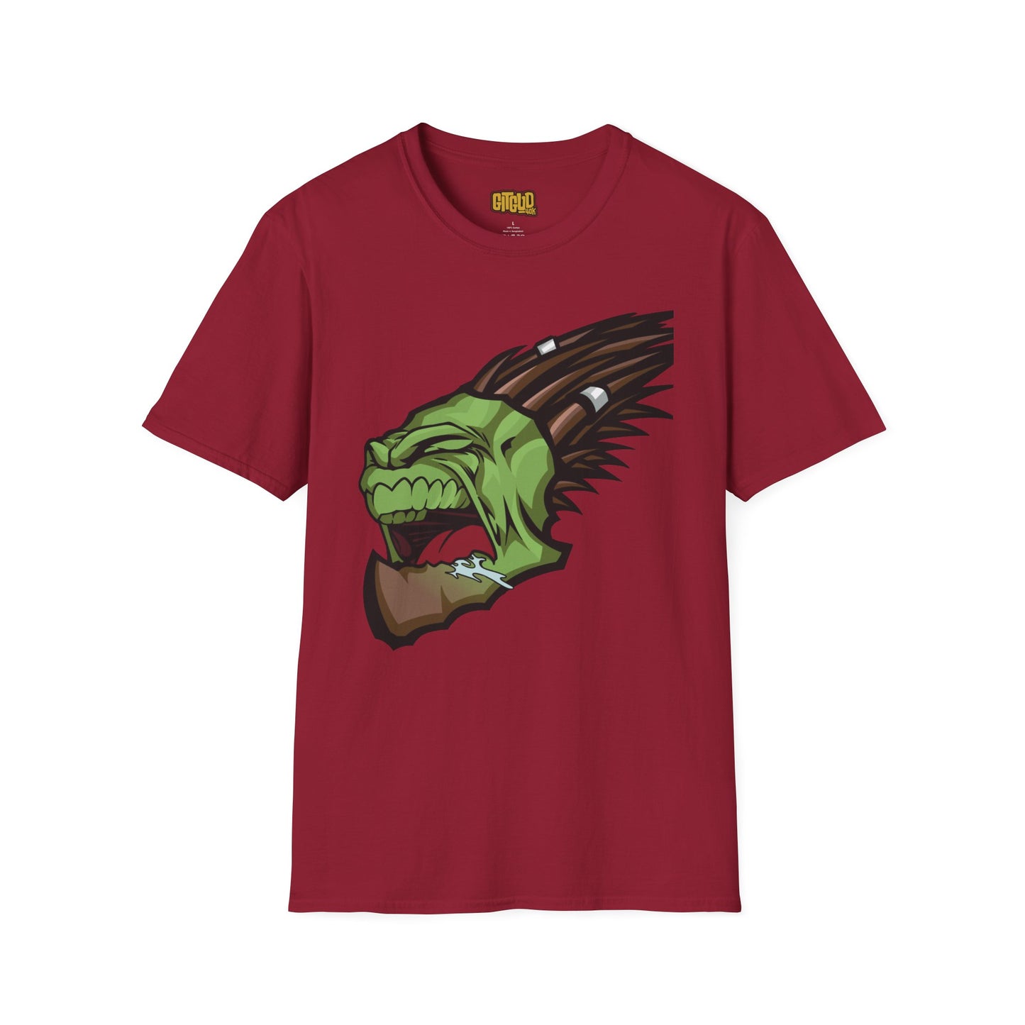 Screaming Cannibal Chicken Alien Shirt