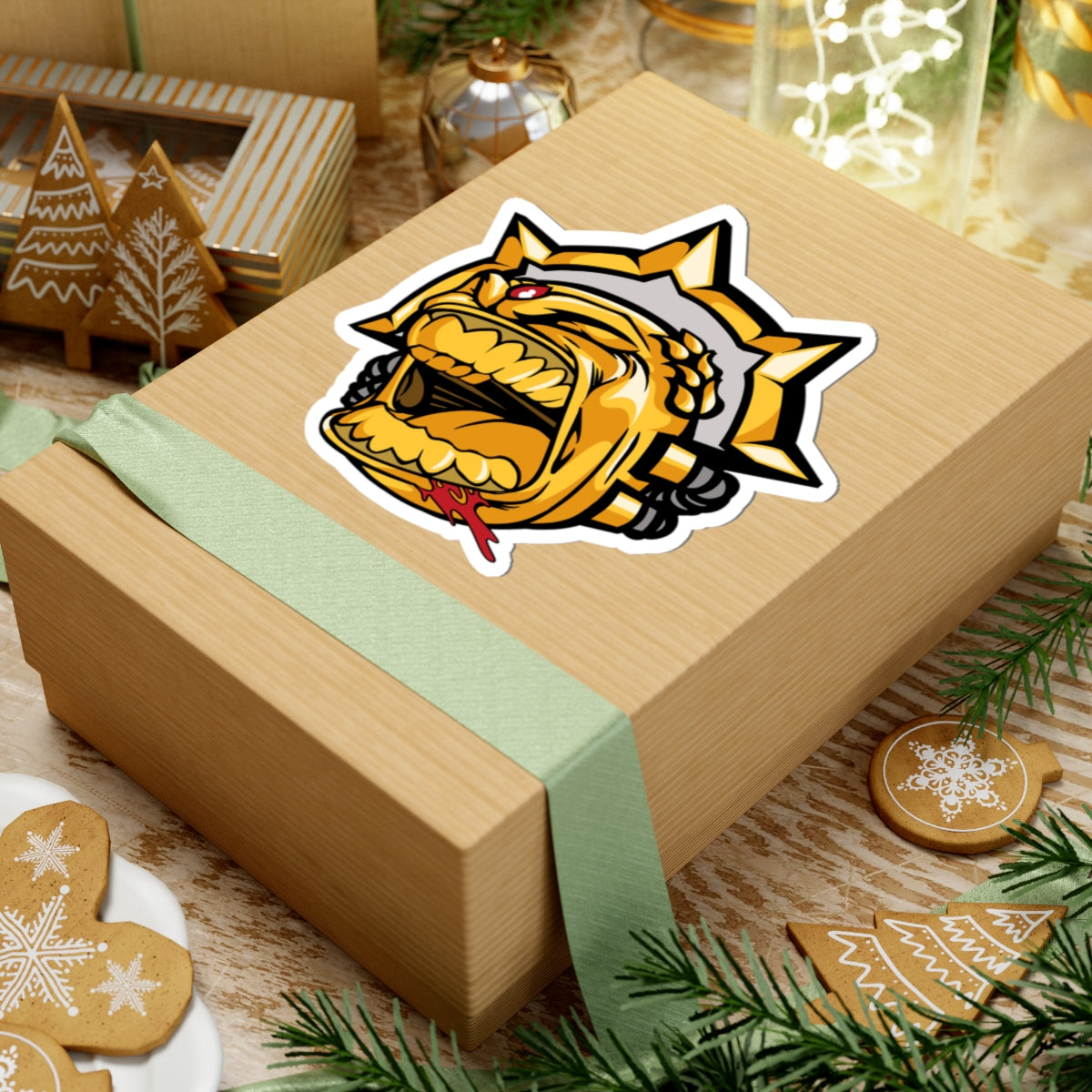 Golden Light Head - Sticker