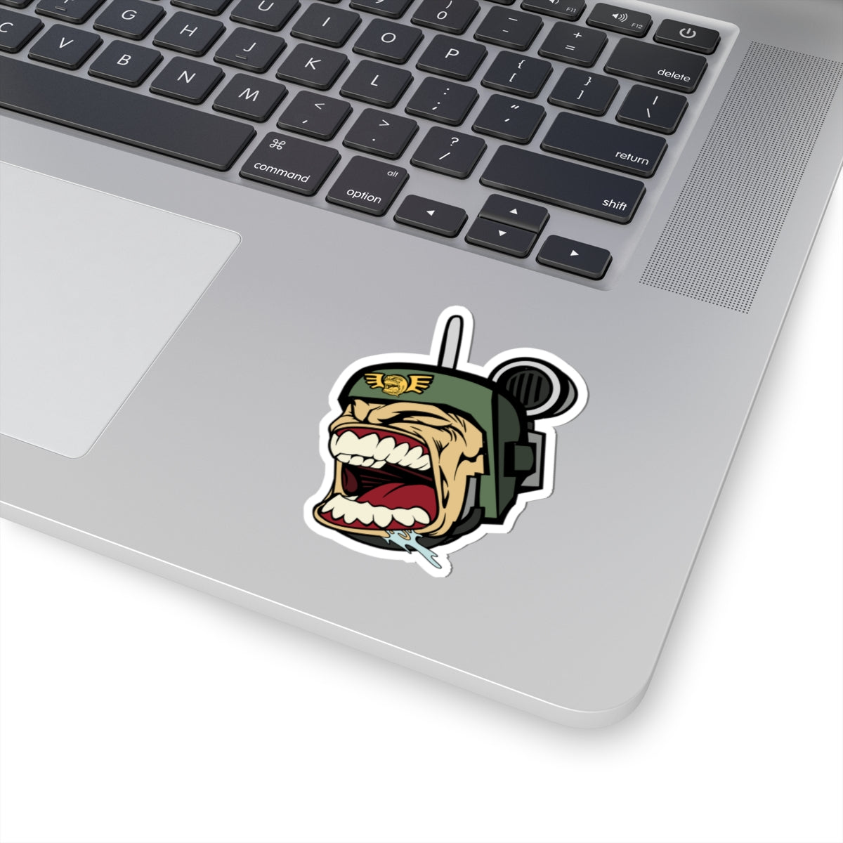 Space Army Grunt Head - Sticker