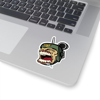 Space Army Grunt Head - Sticker