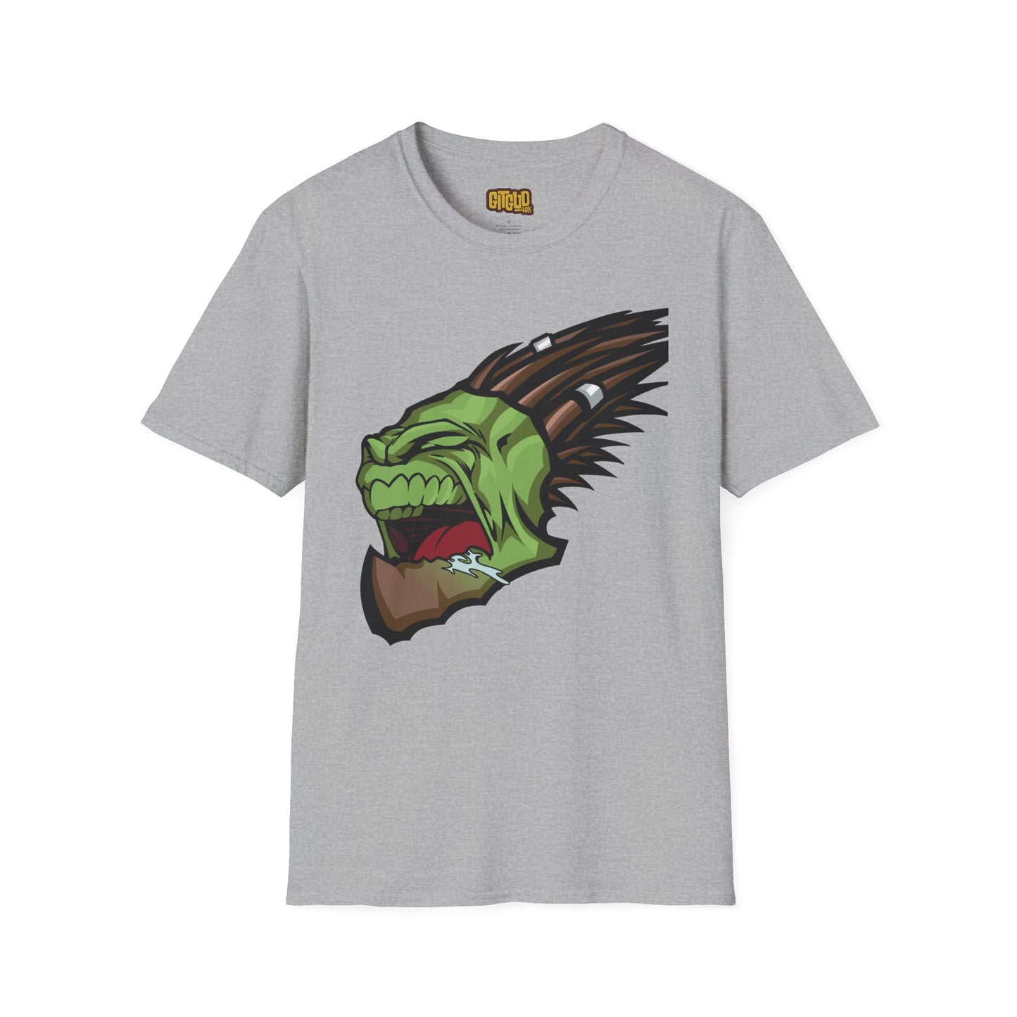 Screaming Cannibal Chicken Alien Shirt