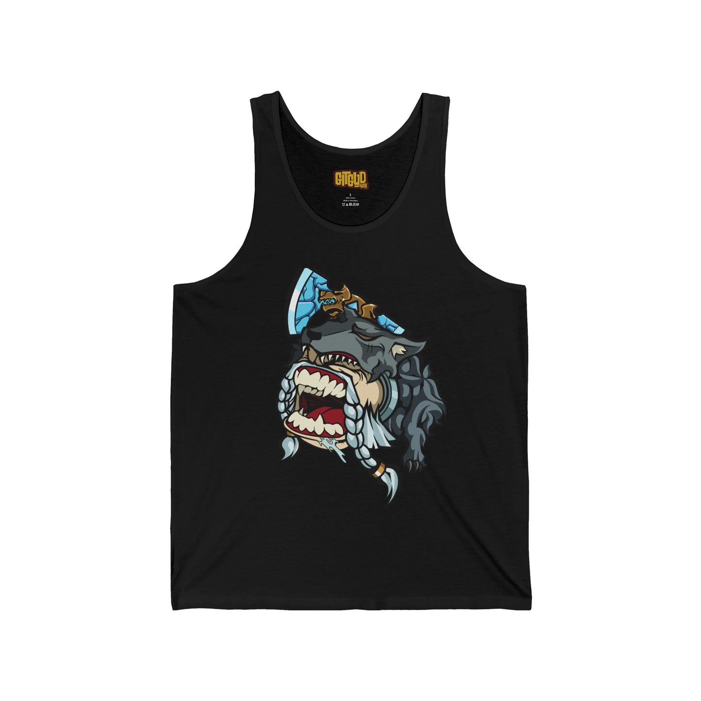 Space Viking Head - Tee